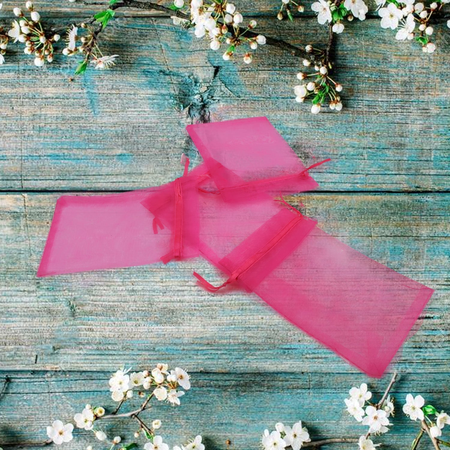 8019 Organza Gift Bags Small Mesh Bags Drawstring Gift Bags Christmas Drawstring Organza Gift Bags, Wedding Party Festival Gift Bags (50 Pcs Set) 8019 Organza Gift Bags Small Mesh Bags Drawstring Gift Bags Christmas Drawstring Organza Gift Bags, Wedding Party Festival Gift Bags (50 Pcs Set)
